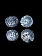 Oudheid Lot of 3 coins incl.: 3 Drachms of Alexander III and, Postzegels en Munten
