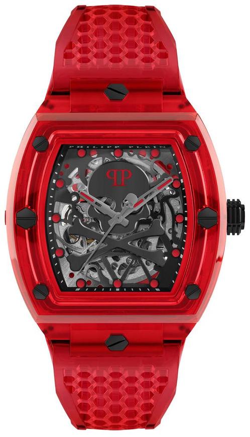 Philipp Plein PWPTA0224 The $keleton Crystal automatisch, Sieraden, Tassen en Uiterlijk, Horloges | Heren, Kunststof, Nieuw, Staal