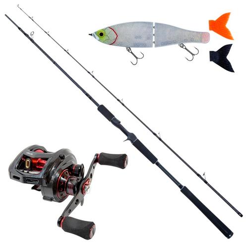 Ultimate Collos Baitcast Set 2.00m (50-150g), Watersport en Boten, Hengelsport | Algemeen, Nieuw, Verzenden
