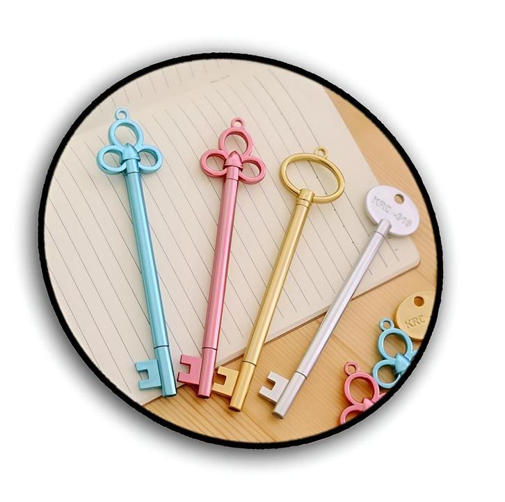 Sleutelvormige pen, fineliner, roze (zwarte inkt), Doe-het-zelf en Verbouw, Gereedschap | Handgereedschap, Nieuw, Ophalen of Verzenden