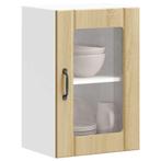 vidaXL Keukenwandkast met glazen deur Lucca sonoma, Huis en Inrichting, Keuken | Keukenelementen, Verzenden, Nieuw, Bruin