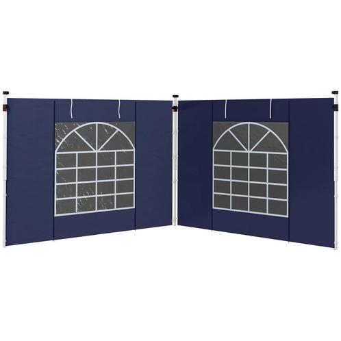 TRUUSK 2 Zijpanelen Zijwanden Voor 3x3m En 3x6m Paviljoen, V, Tuin en Terras, Overkappingen, Nieuw, Verzenden
