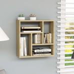 vidaXL Wandschap 45,1x16x45,1 cm bewerkt hout sonoma, Huis en Inrichting, Woonaccessoires | Wandplanken en Boekenplanken, Verzenden