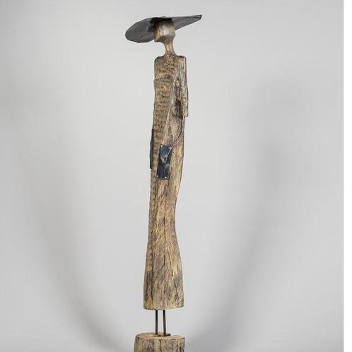 Karol Dusza (XX-XXI) - LARGE- My beautiful Lady” 152cm 13kg, Antiek en Kunst, Kunst | Schilderijen | Modern