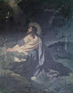 Europese school (XX) - Jesus In the Garden Of Gethsemane, Antiek en Kunst, Kunst | Schilderijen | Klassiek