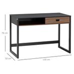 TRUUSK Industrieel Design Bureau, 1 Lade, 1 Vak, 110 Cm X 50, Huis en Inrichting, Verzenden, Nieuw