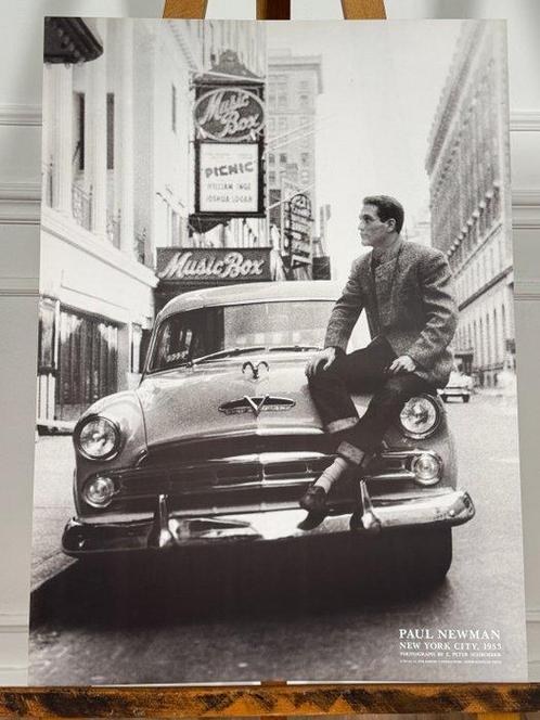 E. Peter Schroeder - Paul Newman, New York City, 1953, Antiek en Kunst, Kunst | Tekeningen en Foto's