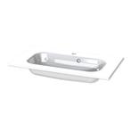 Wastafel Tiger S-line Oval 80 cm Glanzend Wit, Ophalen of Verzenden, Nieuw, Chroom, Overige typen