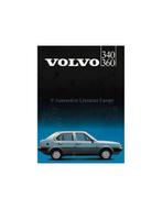 1983 VOLVO 340 / 360 BROCHURE NIEDERLÄNDISCH, Nieuw, Volvo, Author