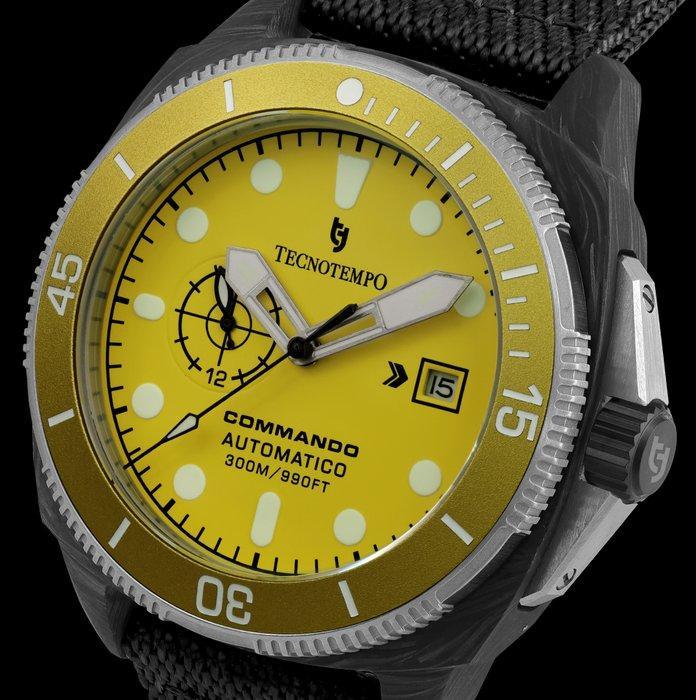 Tecnotempo - Commando - Forged Carbon & Titanium -, Sieraden, Tassen en Uiterlijk, Horloges | Heren