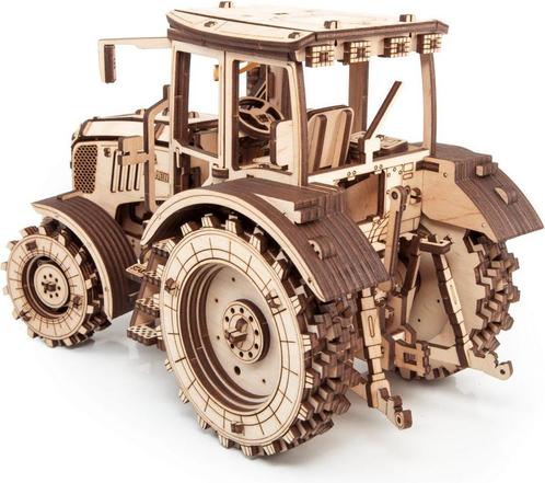 Eco Wood Art Mechanische Puzzel Tractor Belarus 2022 Knut..., Hobby en Vrije tijd, Modelbouw | Overige, Nieuw, Verzenden