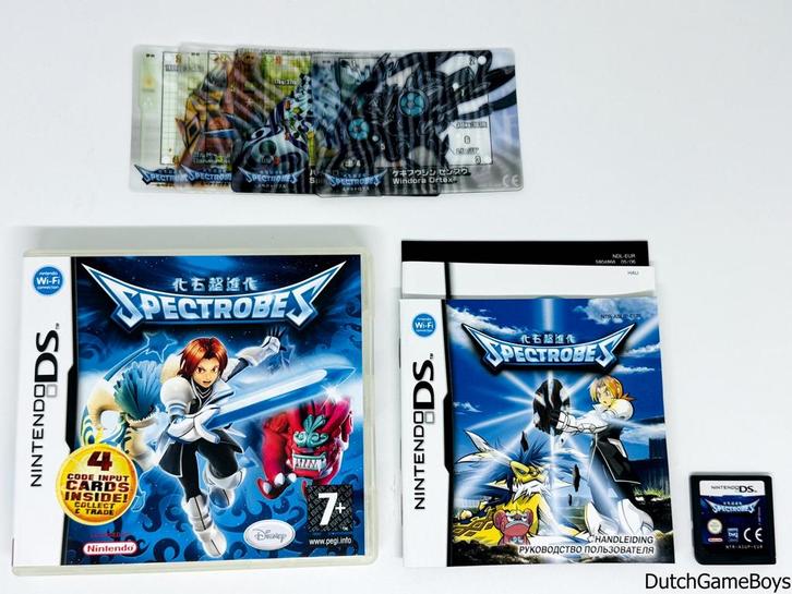 Nintendo DS - Spectrobes + 4 Cards - EUR (1), Spelcomputers en Games, Games | Nintendo DS, Gebruikt, Verzenden