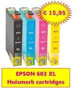 STUNT! EPSON 603 XL 603XL compatible set (€ 11,95) Huismerk, Nieuw, Cartridge, Epson, Ophalen of Verzenden