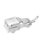 Zilveren Lelijk eend bestelauto 3D ketting hanger, Verzenden, Nieuw