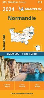 Wegenkaart - Landkaart 513 Normandie 2024 - Michelin Region, Nieuw, Verzenden