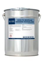 Wixx PU Bootlak Dekkend Hoogglans RAL 1023 | Verkeersgeel, Doe-het-zelf en Verbouw, Verf, Beits en Lak, Minder dan 5 liter, Verzenden