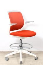 Steelcase Cobi, hoge werkstoel, wit-rood, Nieuw, Ophalen of Verzenden