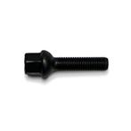 H&R Wielbout bolkonisch R12 M12x1.50 - Lengte 60mm - Zwart (, Verzenden, Nieuw