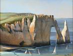 Guy Peron (né en 1931) - Falaises dEtretat