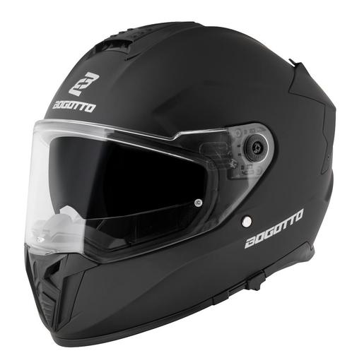 Bogotto FF122 SVK Solid Mat Zwart Integraalhelm, Motoren, Kleding | Motorhelmen, Integraalhelm, Heren, XXL, Nieuw met kaartje