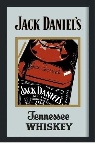 Jack Daniels Tennessee whiskey spiegel, Verzamelen, Merken en Reclamevoorwerpen, Nieuw, Ophalen of Verzenden