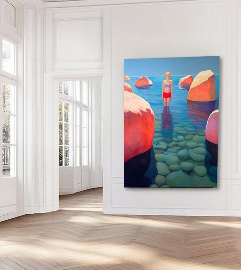 PIROU (1980) - Time of my life - NO Reserve, Antiek en Kunst, Kunst | Schilderijen | Modern