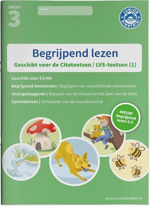 9789492265630 Begrijpend lezen (1) Groep 3 Oefenboek, Boeken, Studieboeken en Cursussen, Nieuw, Verzenden