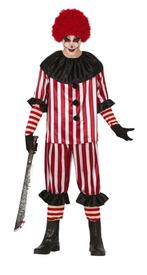 Clown Halloween Kostuum Heren, Verzenden, Nieuw