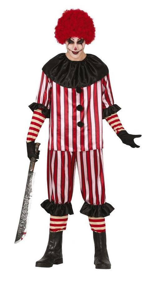 Clown Halloween Kostuum Heren, Hobby en Vrije tijd, Feestartikelen, Nieuw, Verzenden