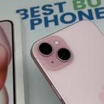 iPhone 15 plus 128GB roze /krasvrij /99% batt /garantie, 128 GB, Ophalen of Verzenden, Zo goed als nieuw, Zonder abonnement