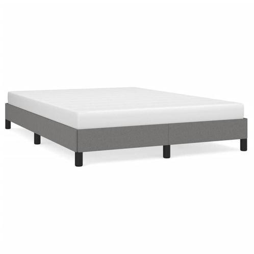Goedkoop Bedframe 140x190: Donkergrijs - Tweedekansje!, Huis en Inrichting, Slaapkamer | Bedden, 140 cm, 190 cm of minder, Grijs