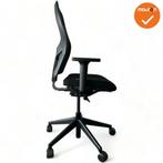 Ahrend 160 - Zwarte stoffering - netweave rug - Zwart voe..., Werkplek, Ophalen of Verzenden, Gebruikt, Stoel