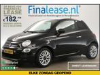 Fiat 500 0.9 TwinAir Turbo Marge Airco Cruise LMV €182pm, Overige carrosserieën, Zwart, Handgeschakeld, Nieuw