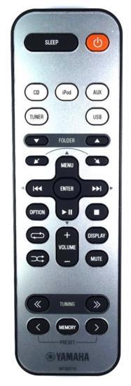 Originele Yamaha WY92710 afstandsbediening - Geschikt voo..., Audio, Tv en Foto, Afstandsbedieningen, Verzenden
