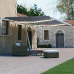 vidaXL Luifel automatisch met LED en windsensor 600x300 cm, Tuin en Terras, Verzenden, Nieuw