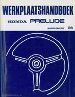 1986 Honda Prelude Coupe Werkplaatshandboek Supplement, Auto diversen, Handleidingen en Instructieboekjes, Verzenden