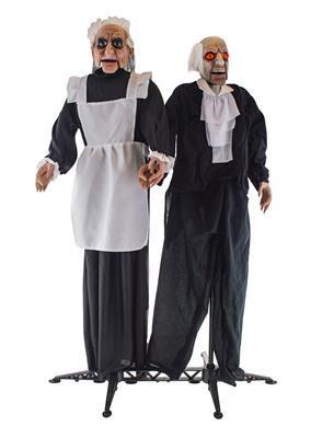 Halloween Decoratie Butler En Dienstmeid, Kinderen en Baby's, Speelgoed | Poppen, Overige typen, Nieuw, Verzenden