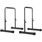 TRUUSK Dip Barren Bars 2er Set Antislip Dip Station 80-100 C, Sport en Fitness, Verzenden, Nieuw