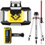 Robuuste NIVEL SYSTEM bouwlaser SET + Millimeterontvanger!, Doe-het-zelf en Verbouw, Meetapparatuur, Ophalen of Verzenden, Nieuw