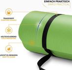 TRESKO® Yoga Mat Extra Dik - 185x60cm - Antislip - Groen, Huis en Inrichting, Verzenden, Nieuw