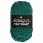 Scheepjes Chunky Monkey - 1062 evergreen - Acryl Garen, Hobby en Vrije tijd, Ophalen of Verzenden, Nieuw