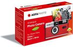AgfaPhoto 603001 - 35mm Point and Shoot Film Camera - Rood (, Audio, Tv en Foto, Fotocamera's Analoog, Verzenden, Zo goed als nieuw