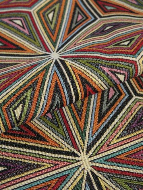 Triangulaire Harmonie: Exclusieve Gobelin Jacquard uit de, Antiek en Kunst, Antiek | Kleden en Textiel
