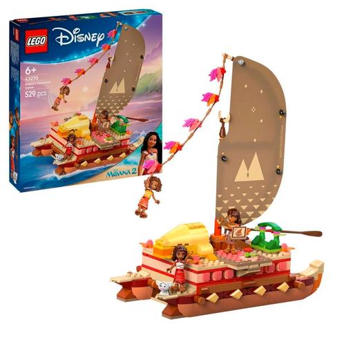 LEGO Disney 43270 Vaianas Avonturenkano, Kinderen en Baby's, Speelgoed | Duplo en Lego, Nieuw, Verzenden