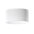 Linnen lampenkap wit ovaal 35/23/18, Huis en Inrichting, Lampen | Lampenkappen, Wit, Nieuw, Modern, Ovaal
