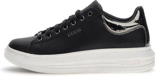 Guess Vibo Dames Sneakers Laag - Black Gun Metal - Maat 36, Kleding | Dames, Schoenen, Nieuw, Verzenden