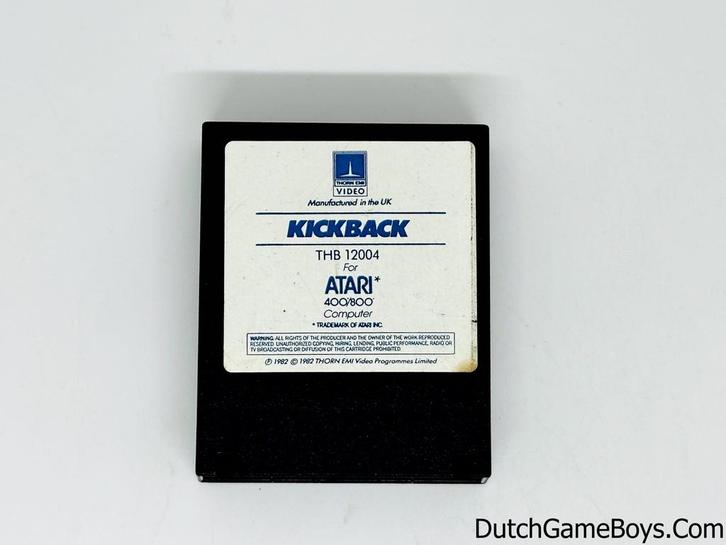 Atari 400/800/1200/ XE - Kickback, Spelcomputers en Games, Games | Atari, Gebruikt, Verzenden