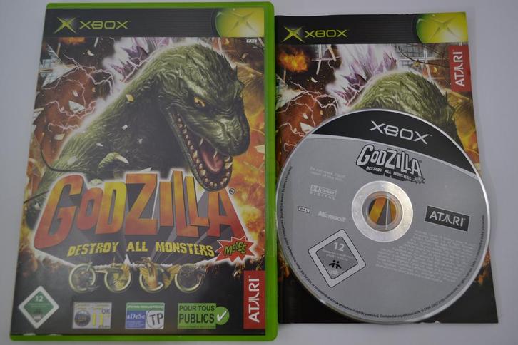 Godzilla - Destroy All Monsters (XBOX), Spelcomputers en Games, Games | Xbox Original, 1 speler, Zo goed als nieuw, Verzenden