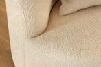 Moderne bank ATELIER 230cm beige bouclé 3-zits bank incl., Huis en Inrichting, Ophalen of Verzenden, Nieuw