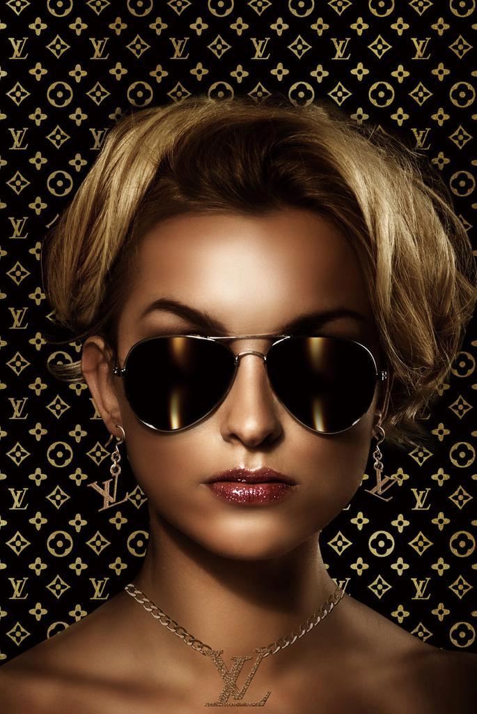 Glasschilderij Vrouw Louis Vuitton van Ter Halle | 709, Huis en Inrichting, Woonaccessoires | Overige, Nieuw, Ophalen of Verzenden